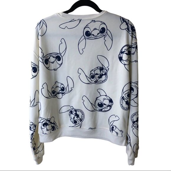 Disney Lilo and Stitch Pullover Sweatshirt Sz M - Picture 2 of 5
